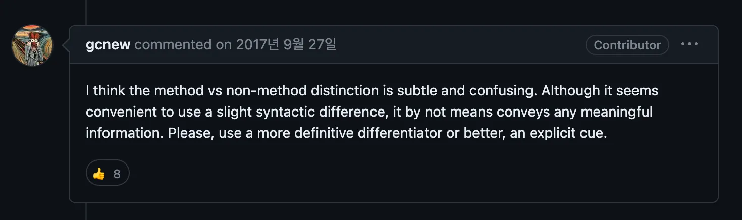 공변성과 반공변성 개념도